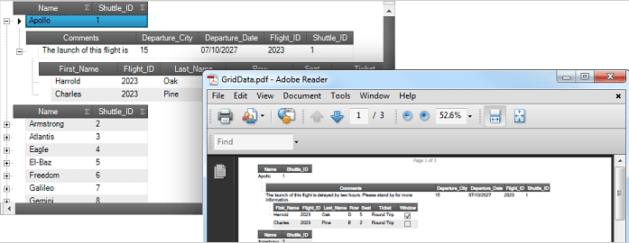 Infragistics Ultimate UI for Windows Forms Grid Document Exporter product image