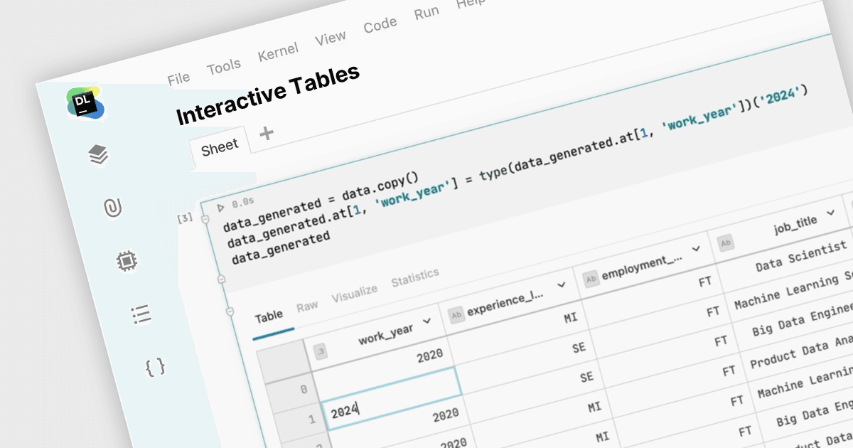 Edit DataFrame Cells and Generate Updated Code
