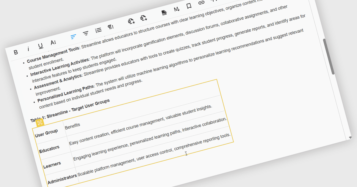 Import Word Content with Preserved Formatting