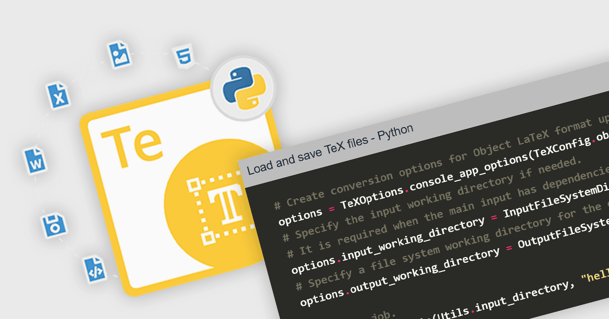 在 Python 應用程式中自動化 TeX 工作流程