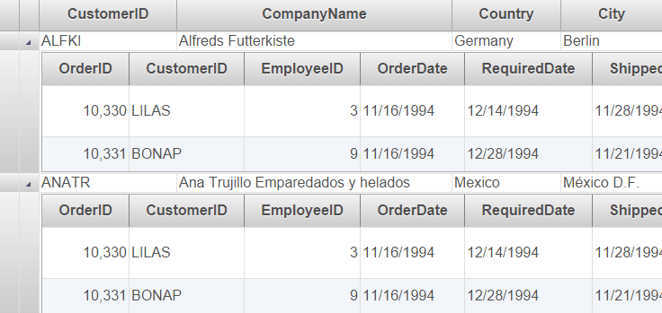 ComponentOne ASP.NET Web Forms GridView product image