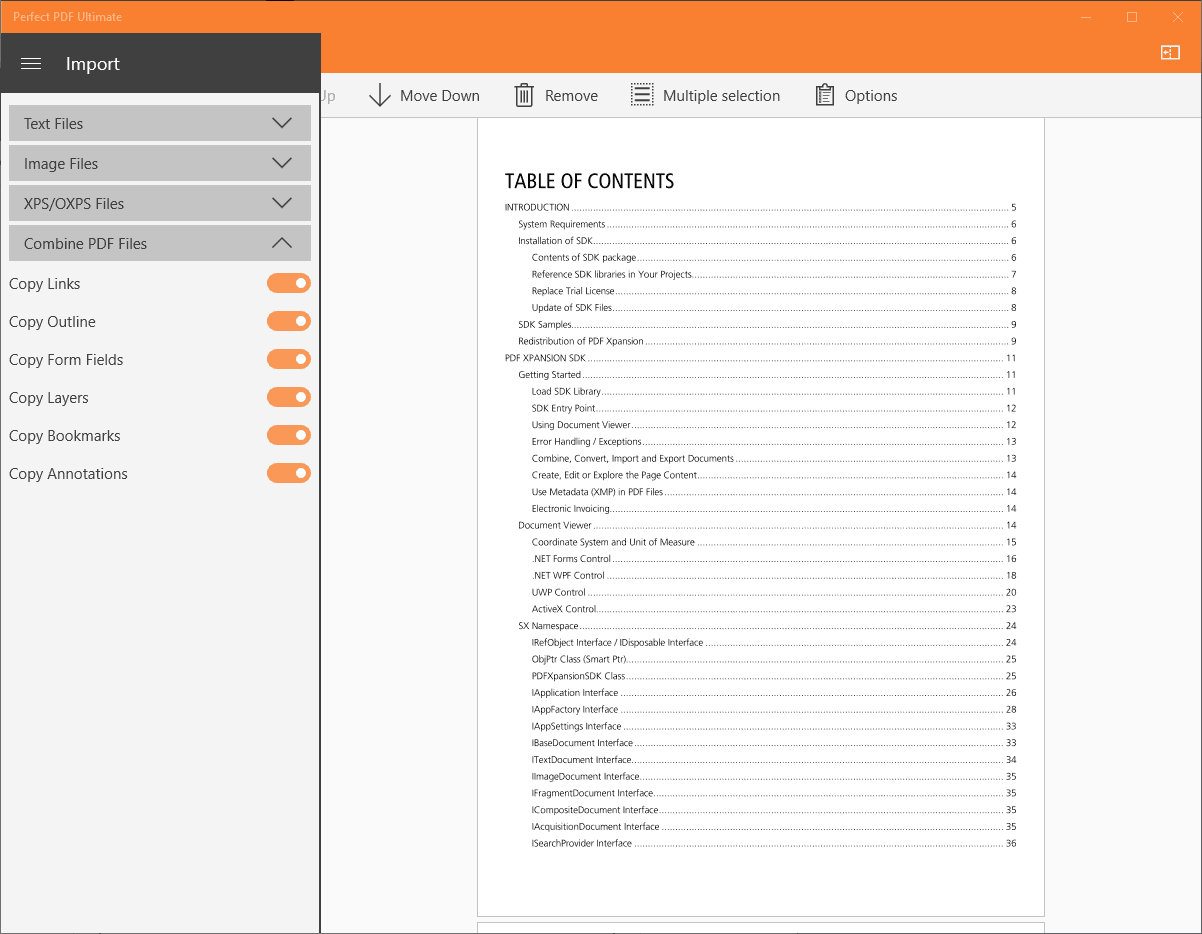 imagen del producto PDF Xpansion SDK - PDF Combiner and Splitter