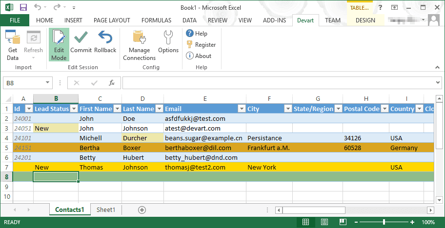 Devart Excel Add-in 제품 이미지