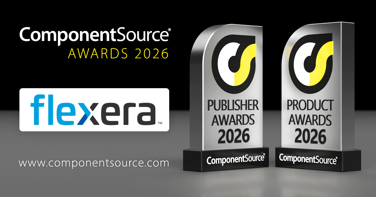 Flexera Wins Three ComponentSource Awards