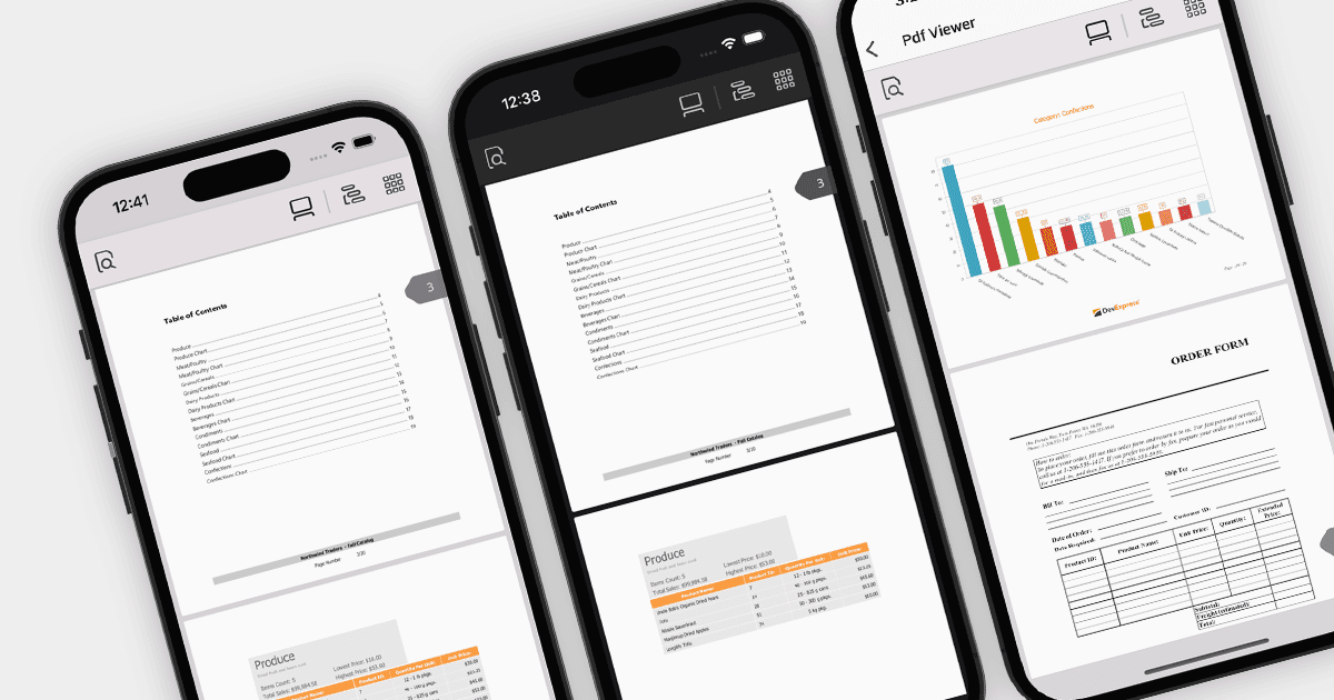 Display PDF Files on Mobile Devices