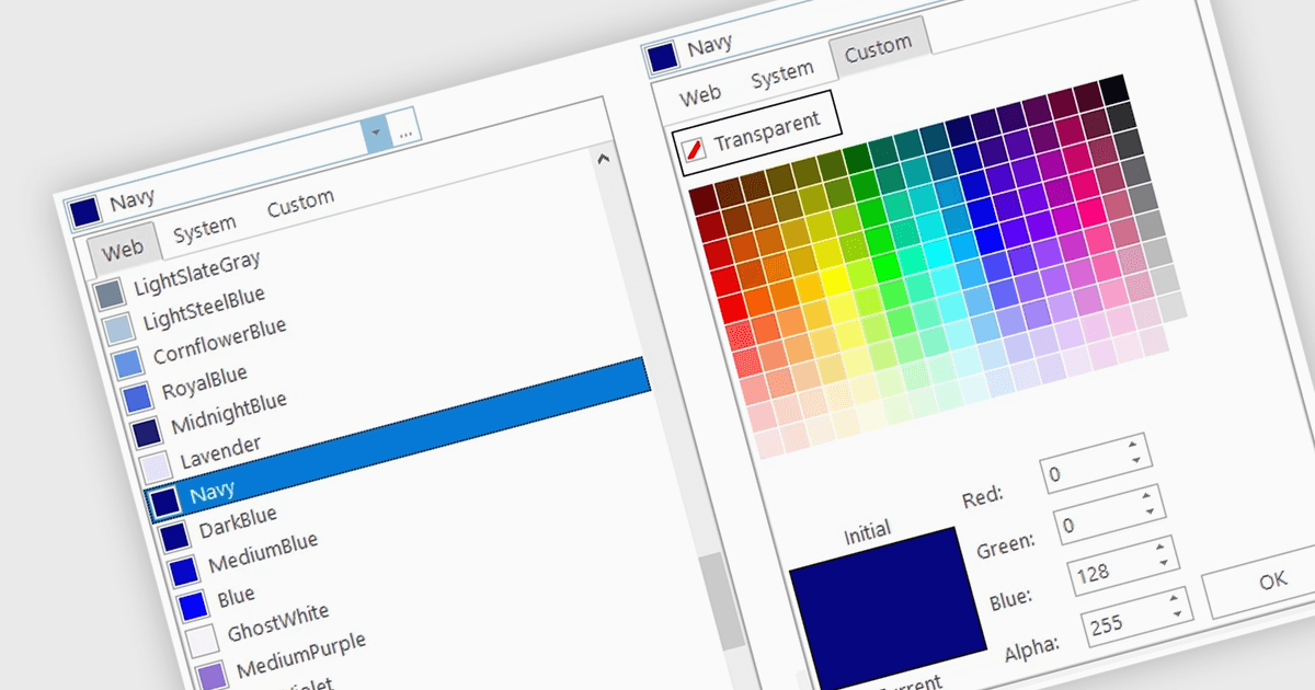 Make Color Selection Easier and More Efficient