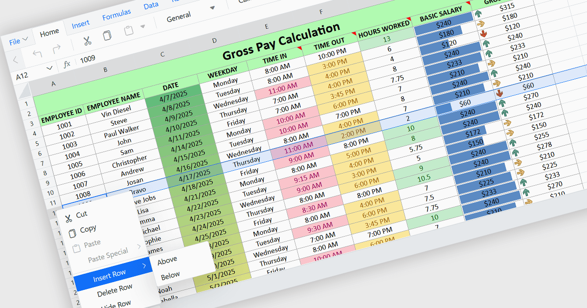 Insert Rows Without Breaking Data