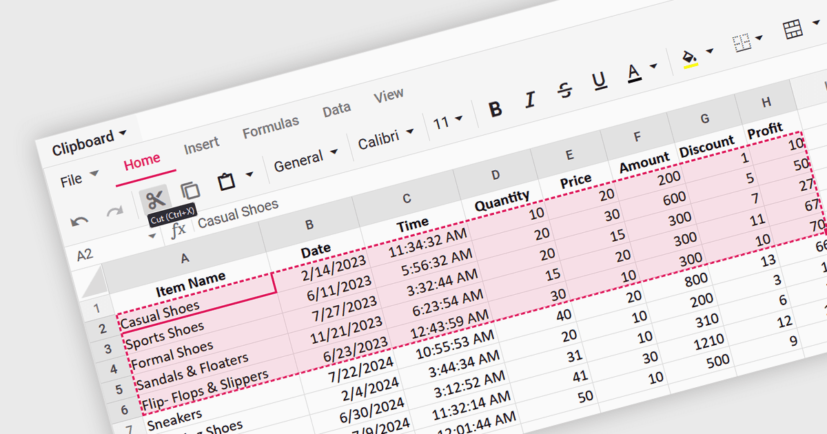 Allow Spreadsheets to Perform Clipboard Operations