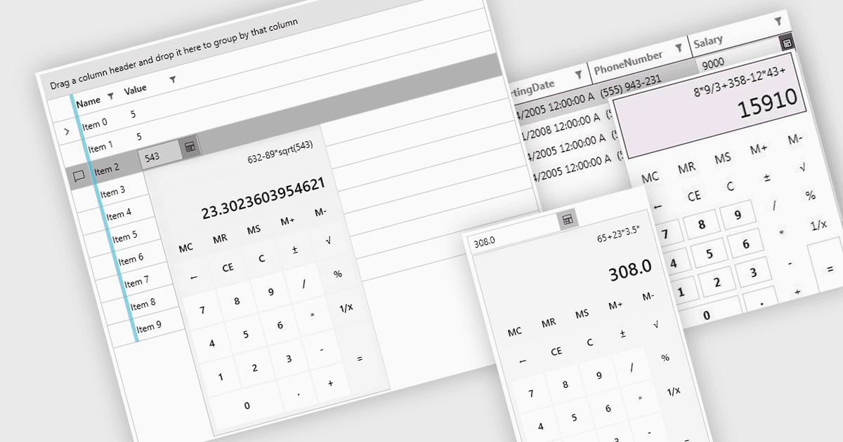 Esegui operazioni matematiche in linea