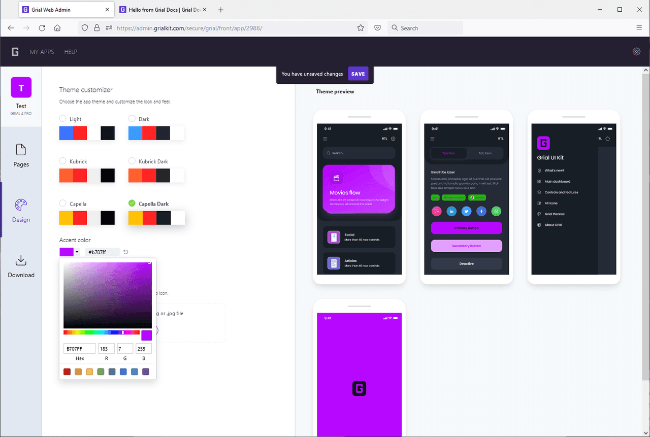 Grial UI Kit product image
