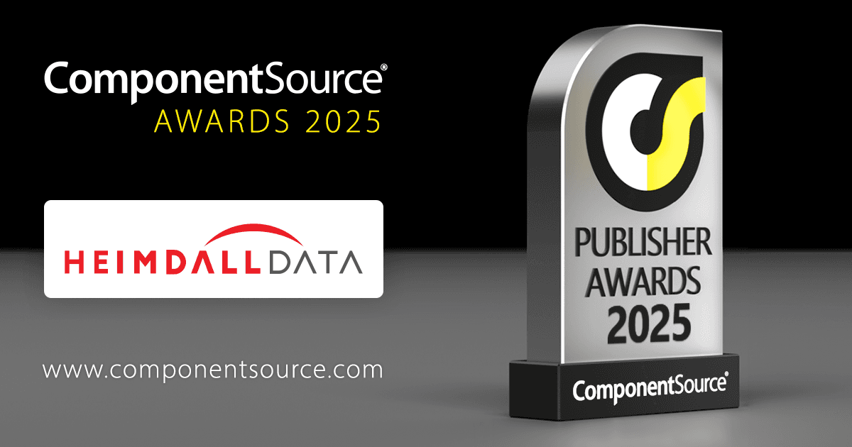 Heimdall Data Gewinnt ComponentSource Award