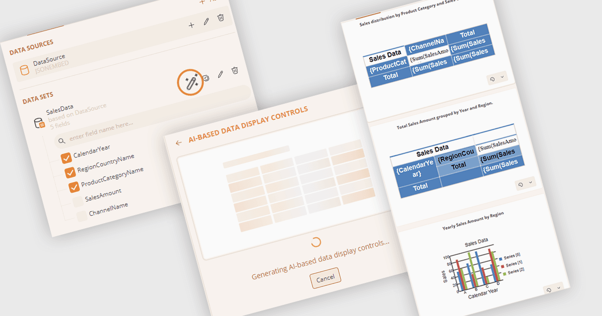 Build Report Visualizations Faster with AI Assistance