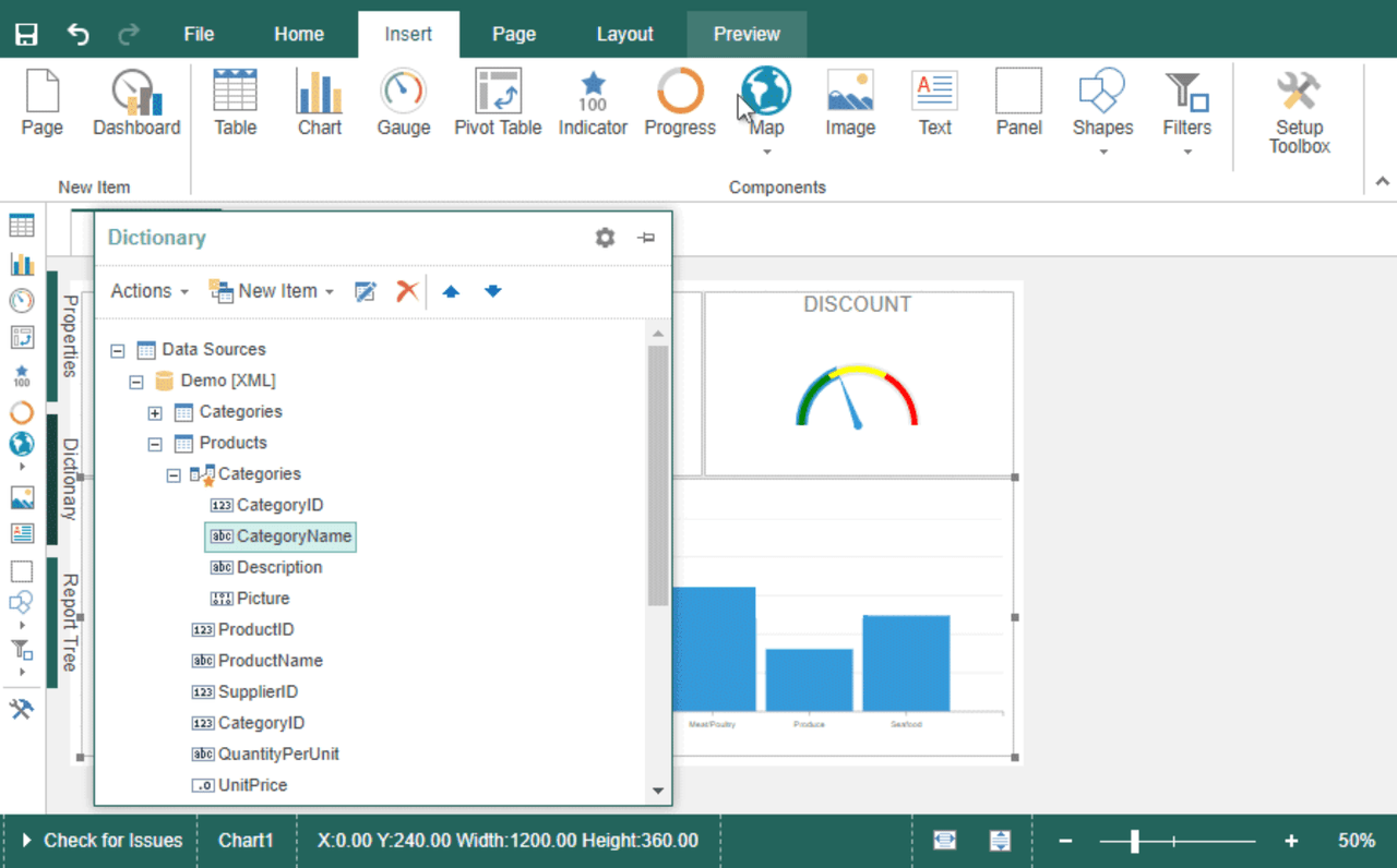 imagem do produto Stimulsoft Dashboards.PHP