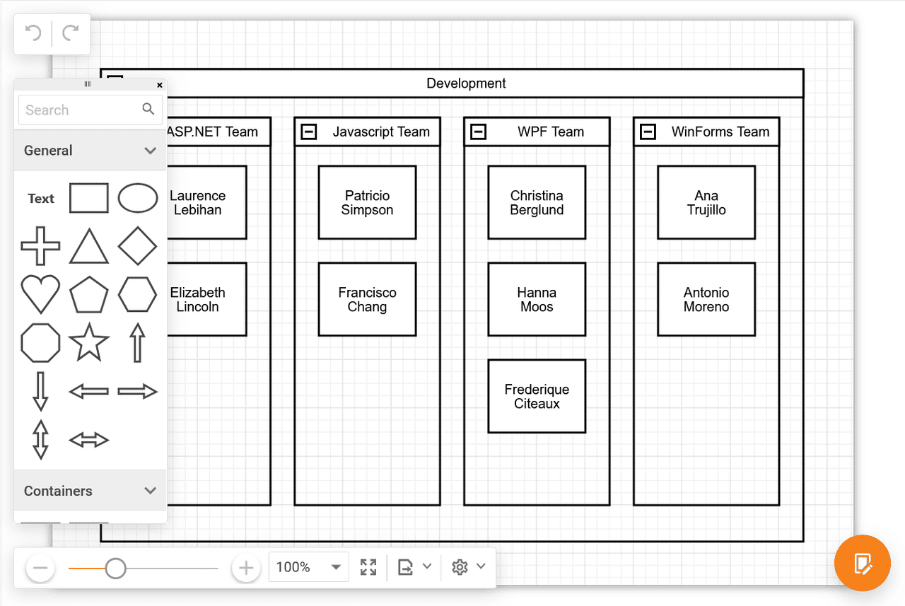 DevExpress ASP.NET Web Forms Diagram product image DevExpress ASP.NET Web Forms Diagram product image