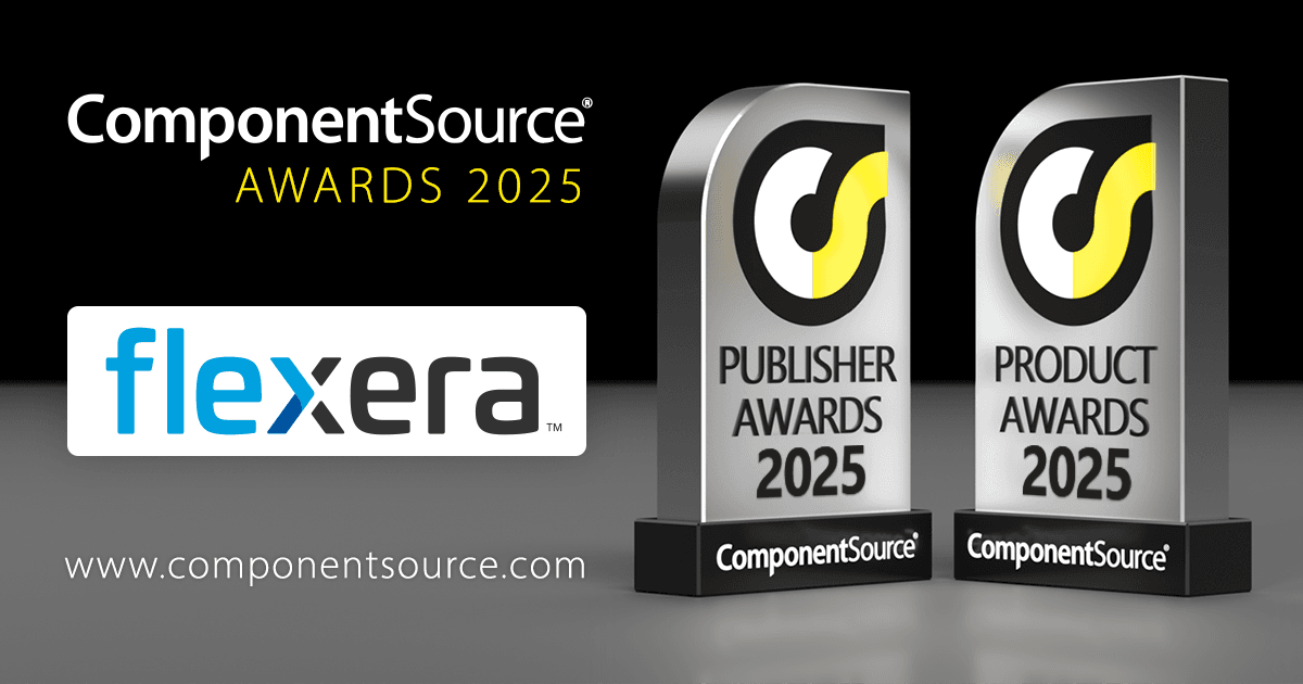 Flexera Wins Two ComponentSource Awards