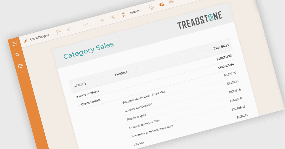 Explore Report Data in Greater Detail