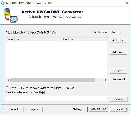 DWG to DWF Converter Produktbild
