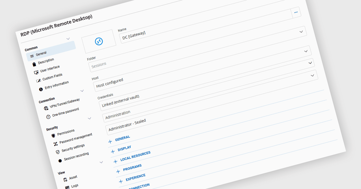 Securely Link Credentials Across Vaults