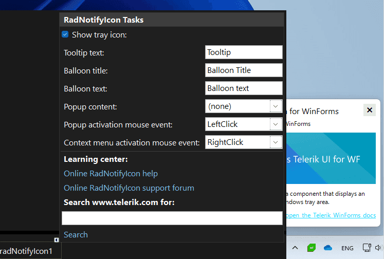 immagine del prodotto Telerik UI for WinForms Icons