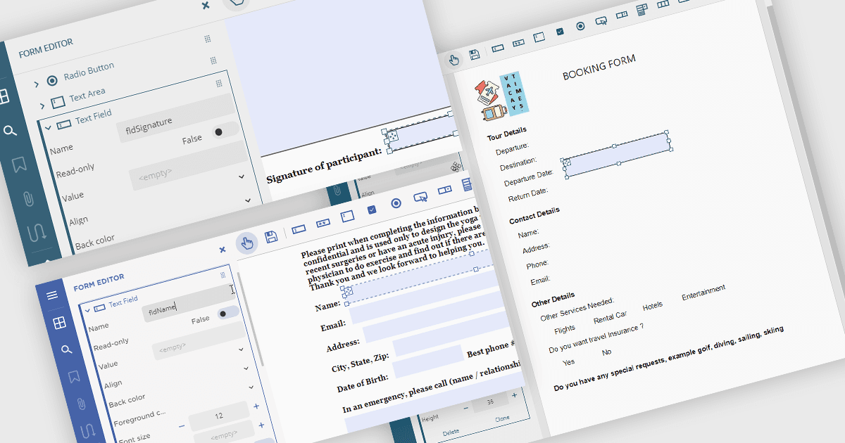 Simplify Data Collection Using Fillable PDF Forms