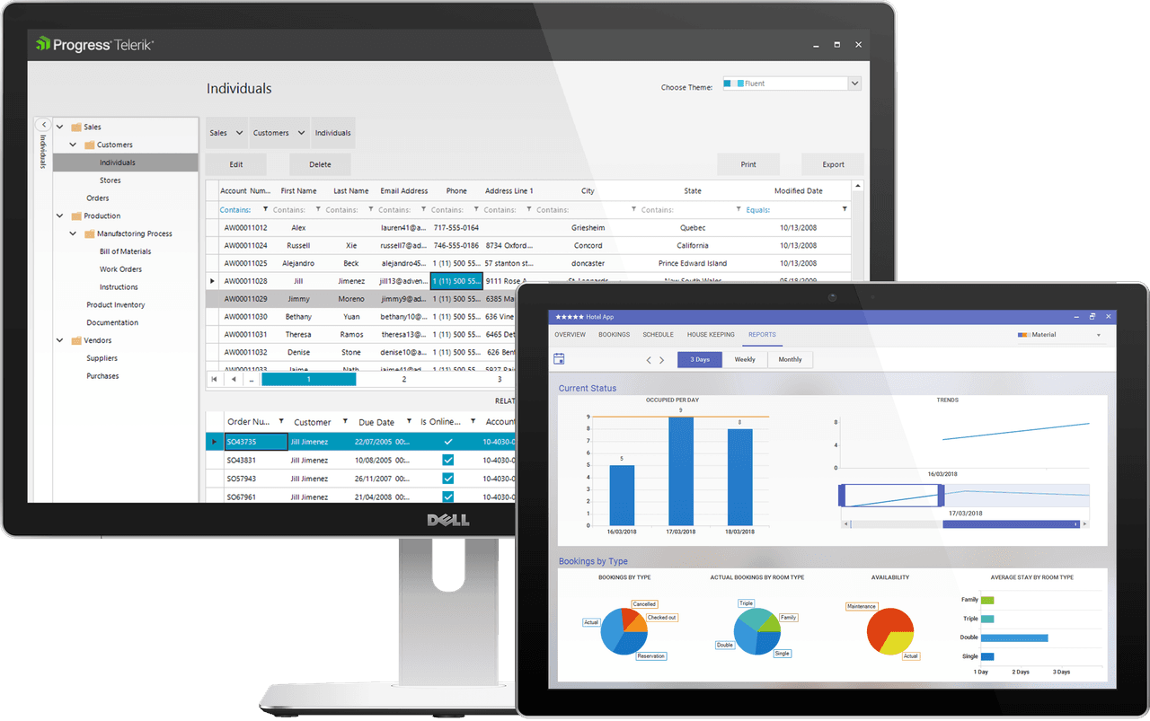 Create modern, supercharged Windows Forms applications in no time.