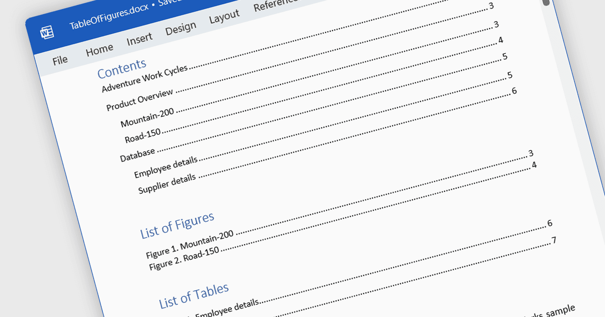 Refine Control Over Your Table of Contents