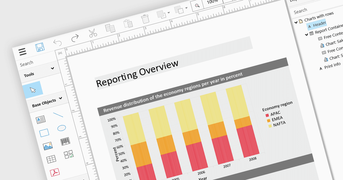 Build VCL Reporting Apps with RAD Studio 12.1