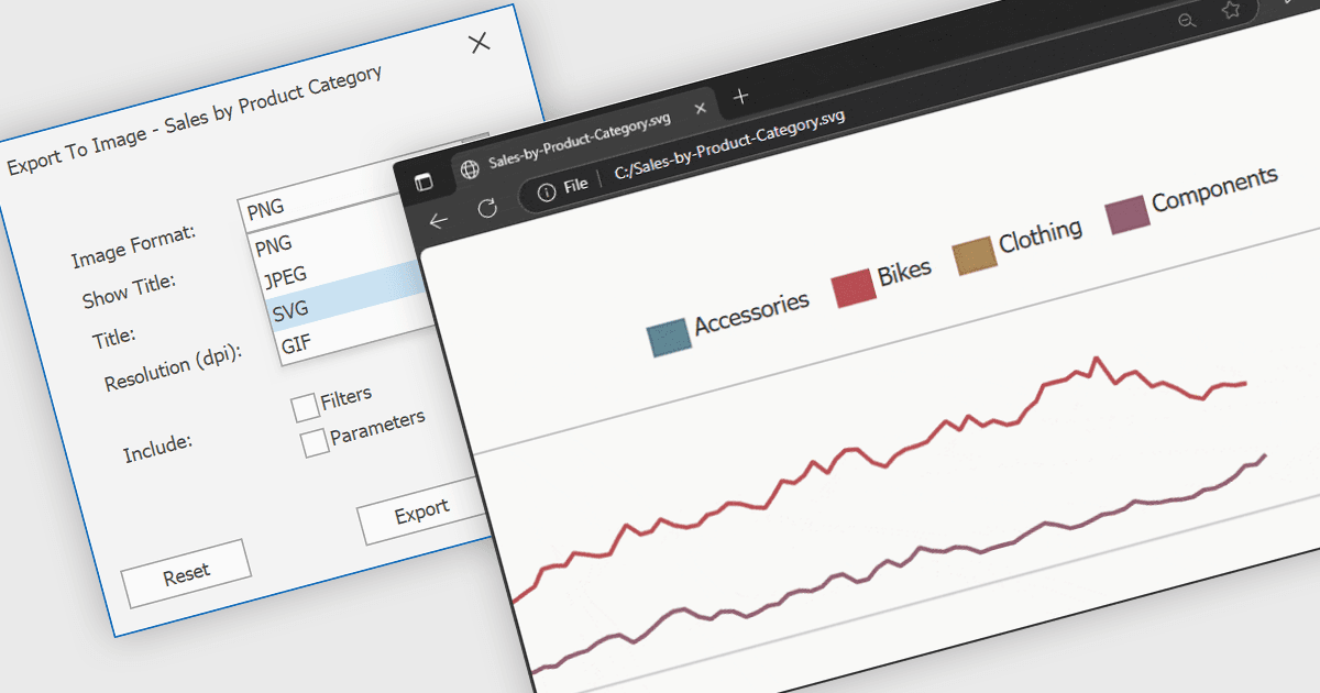 Exportar Dashboards como SVGs de Alta Qualidade