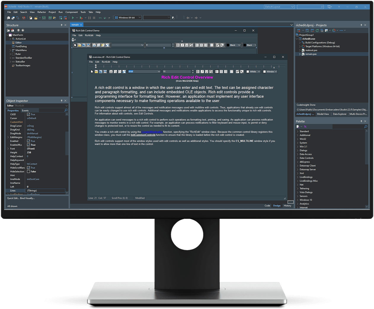Build single-source multi-platform native apps with powerful visual design features.