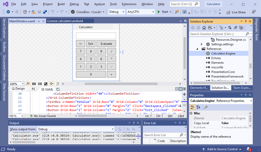 Native C# for iOS, Android, Mac, Java and .NET.