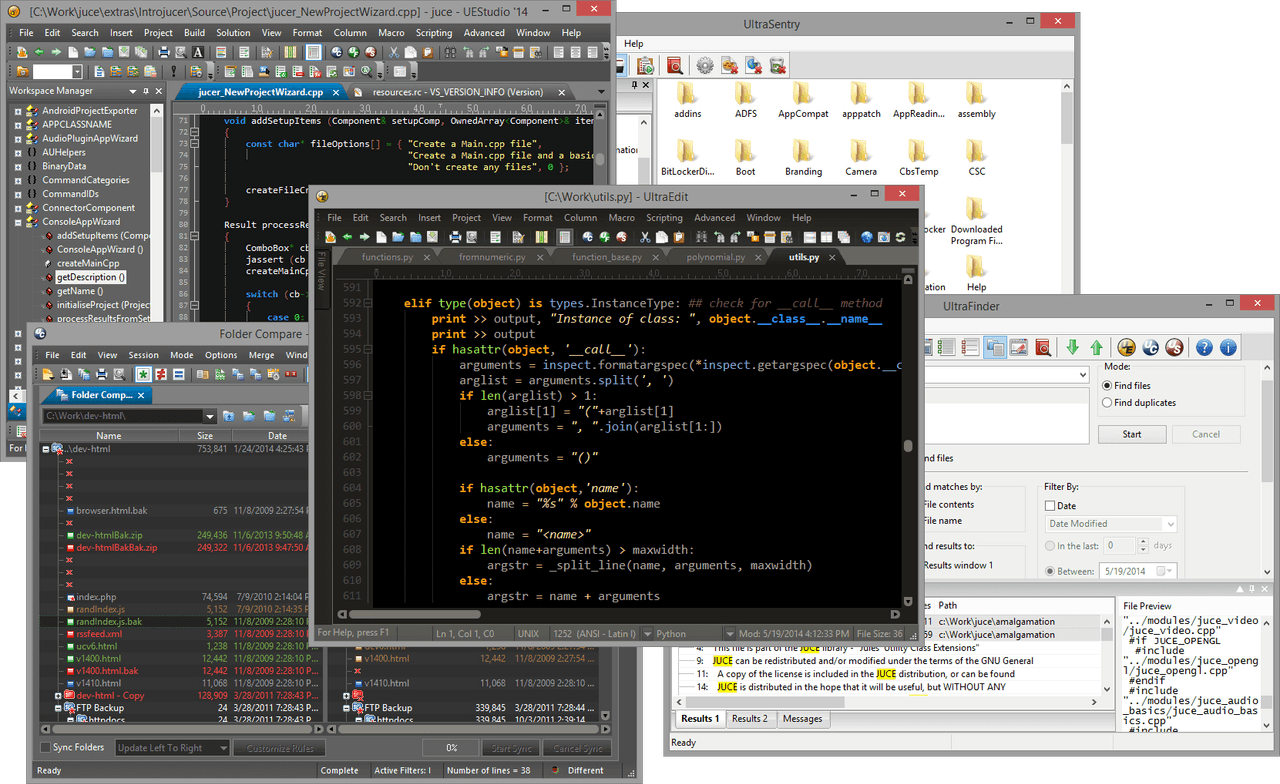 UltraEdit Enterprise Produktbild