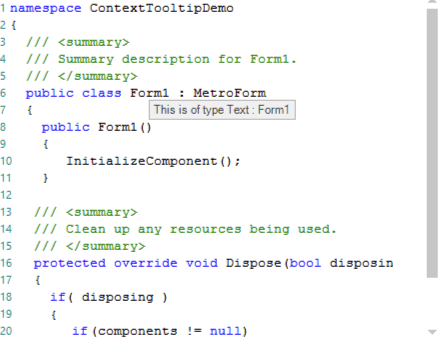Syncfusion WinForms Syntax Editor product image