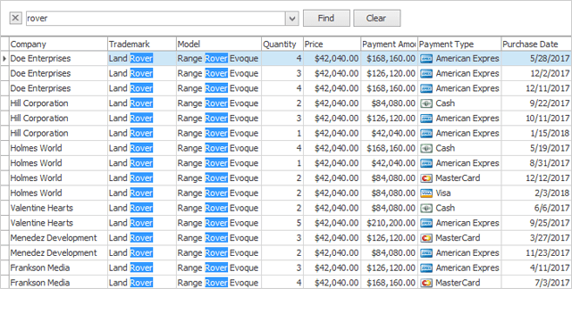 DevExpress VCL Data Grid product image