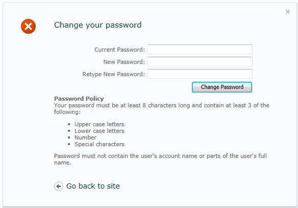 Manage SharePoint passwords.