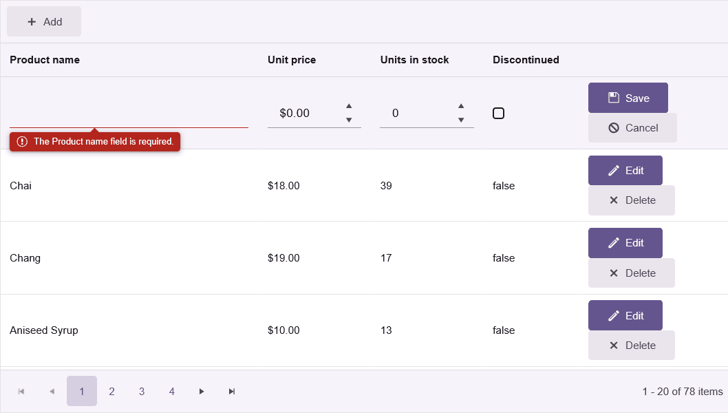 Telerik UI Blazor Data Editors product image Telerik UI Blazor Data Editors product image