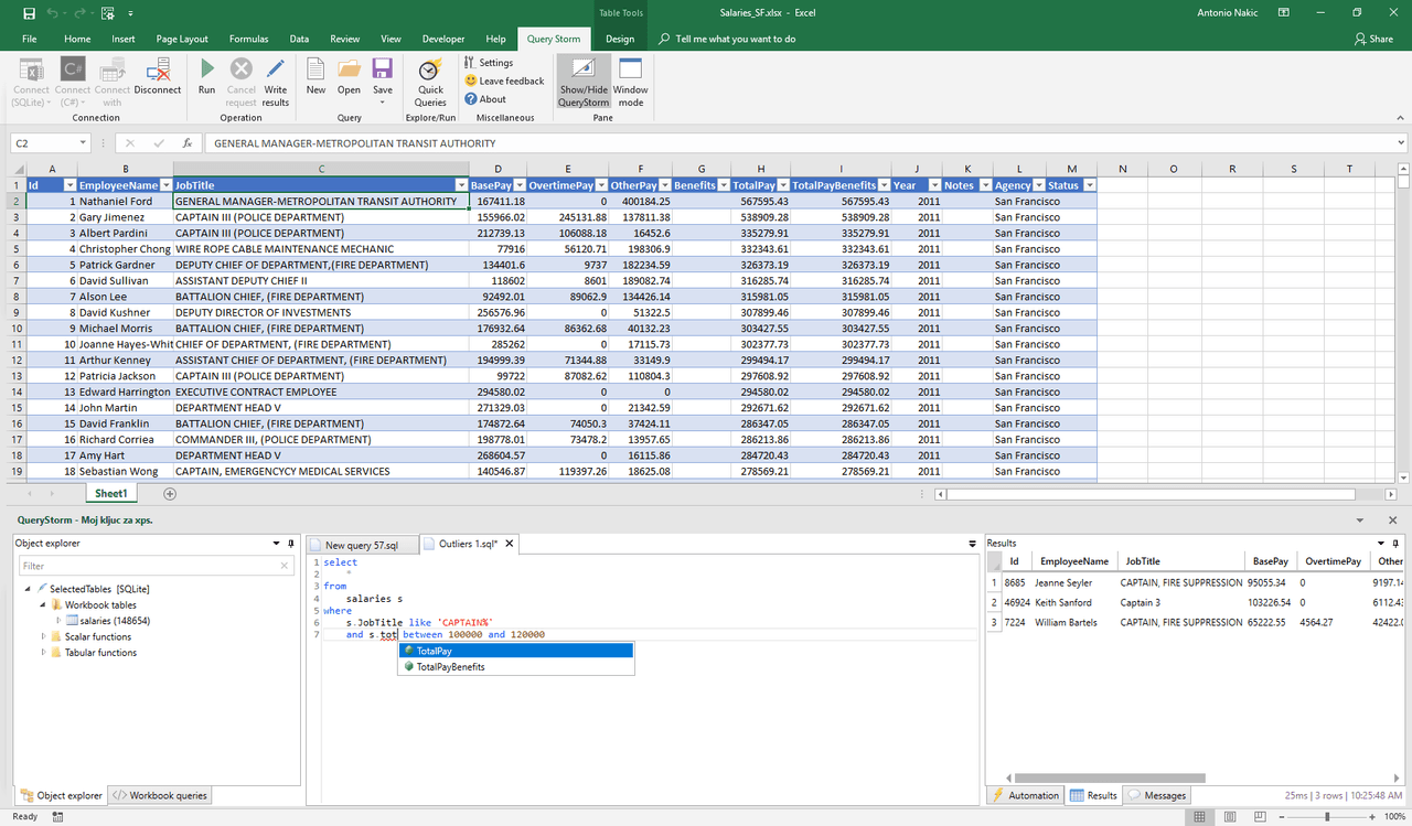 Excel Plugin adds powerful development and data processing capabilities into Microsoft Excel.