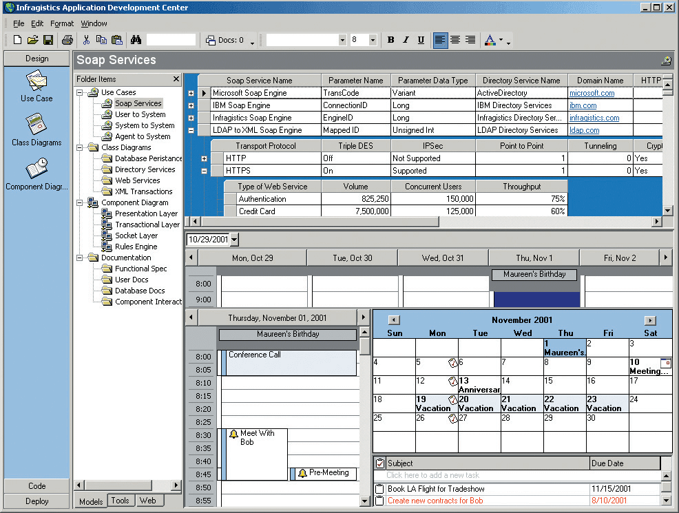 Create applications with the familiar, easy-to-use interfaces of Microsoft Outlook, Microsoft Office, Windows Explorer and Windows XP.