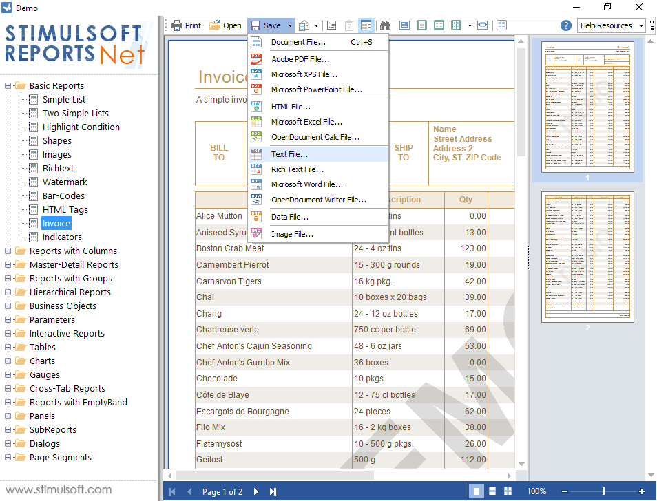imagem do produto Stimulsoft Ultimate