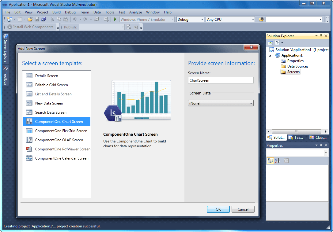 ComponentOne Studio for LightSwitch released