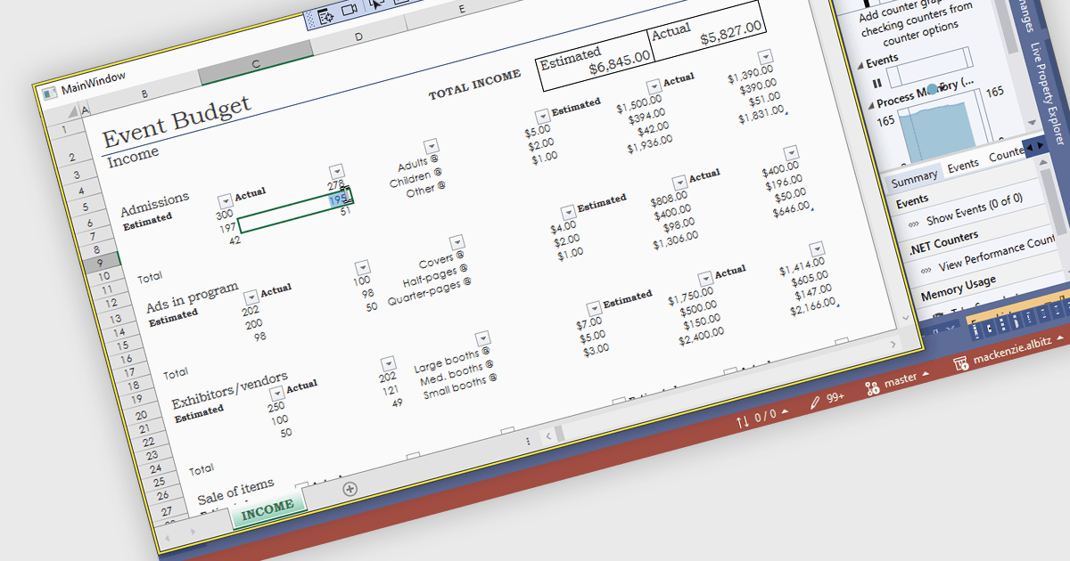 Aggiungi un visualizzatore WPF Excel XLSX alla tua app Desktop