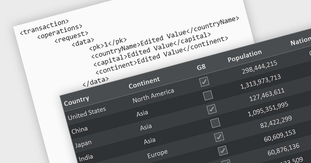 Bring Live Data to JavaScript Grids Using RESTful APIs