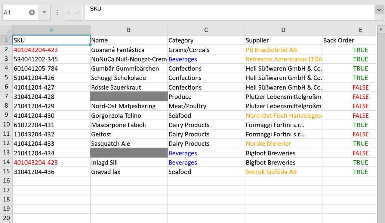 Infragistics Ultimate UI for ASP.NET MVC Spreadsheet product image