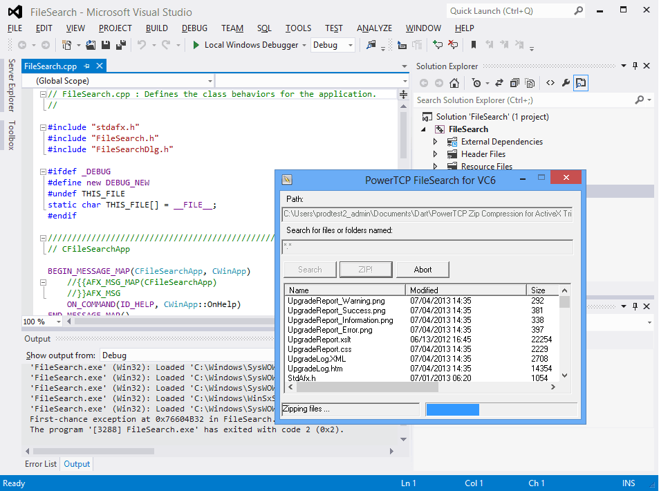 Add ZIP Compression functionality to your client or ASP applications.