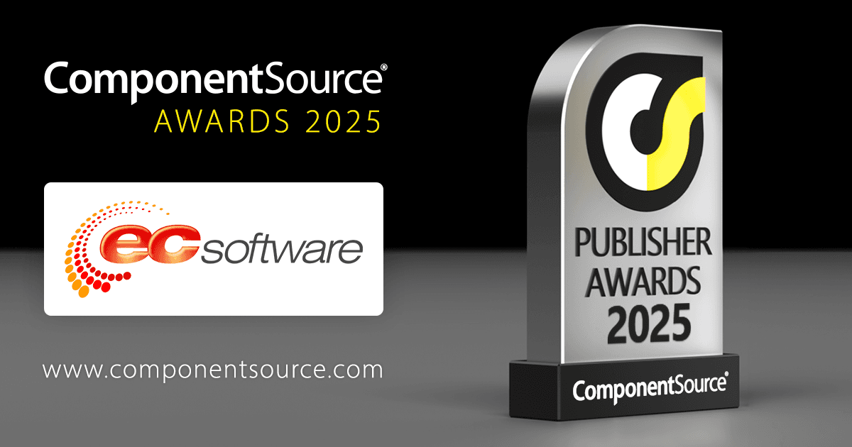 EC Software Gana un Premio de ComponentSource