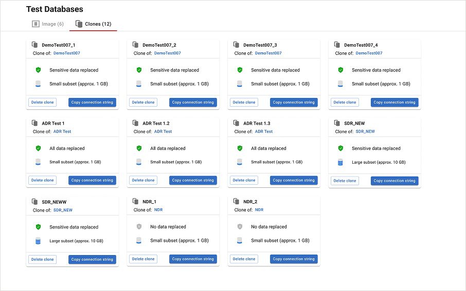 Enable testers and developers to self-serve, or automate the delivery of, compliant, quality test and development data. Simplify the data provisioning workflow and deliver value to your customers faster.
Minimize disruption and encourage collaboration, so developers can do their best work.