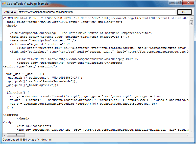 SocketTools ActiveX Edition product image
