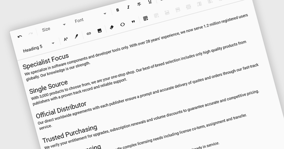 Create Visually Engaging Content with Rich Text