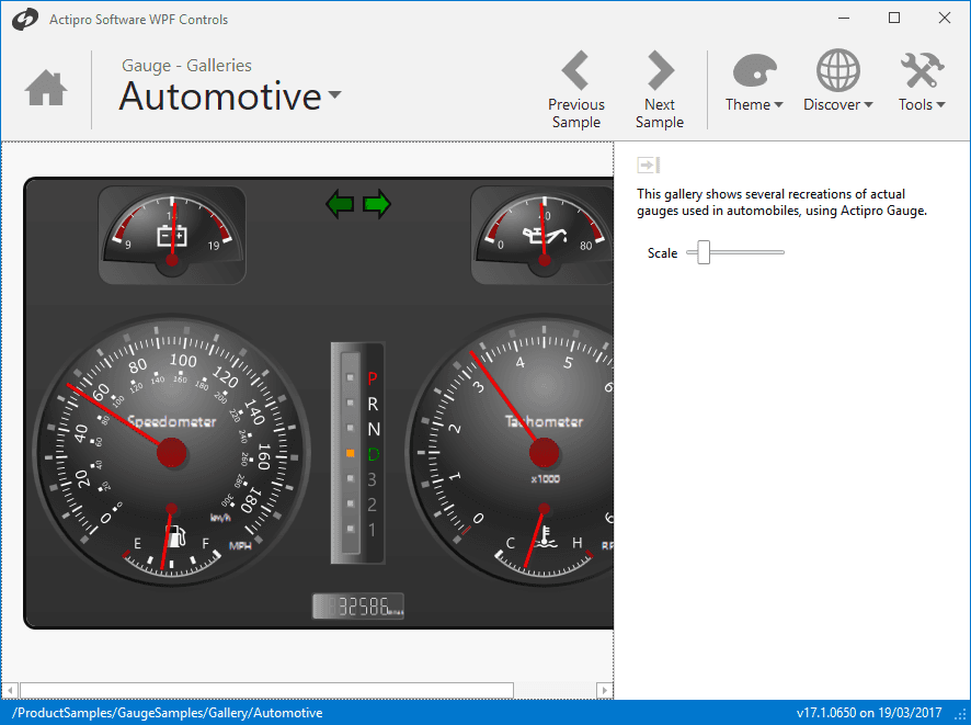 imagen del producto Actipro Gauge for WPF