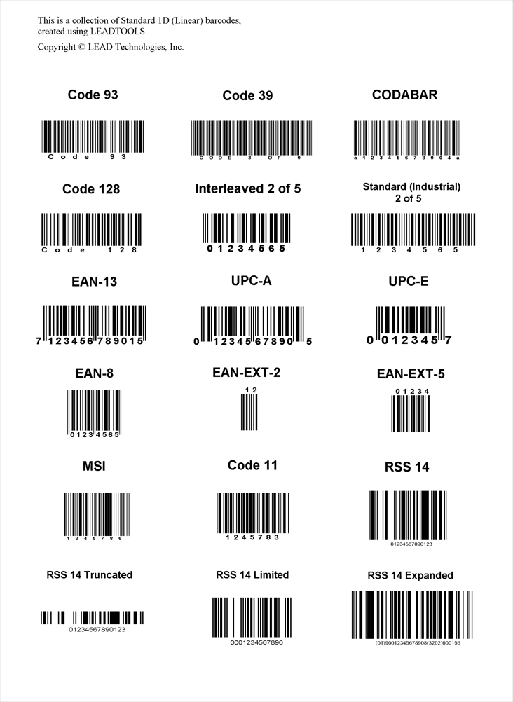 image du produit LEADTOOLS Barcode