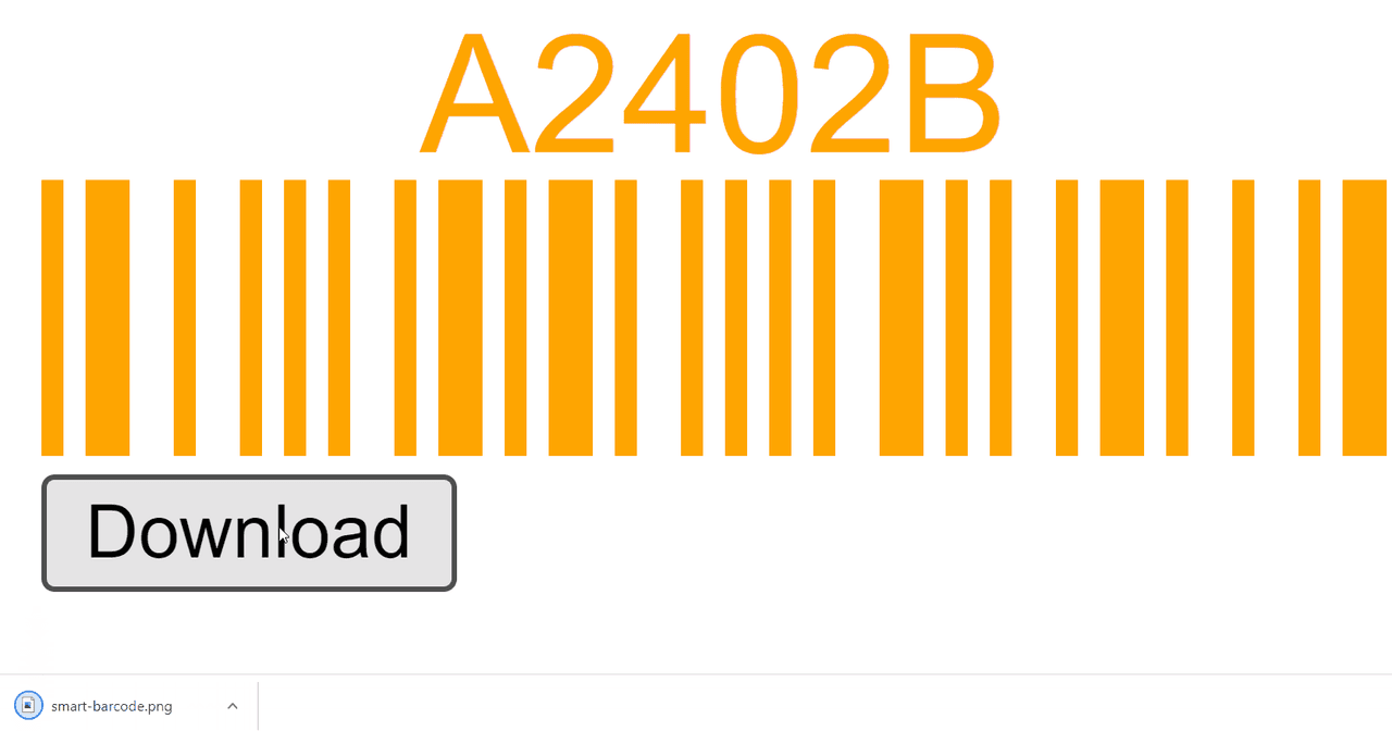 Smart UI Barcode for Blazor product image